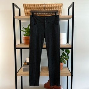 CAbi Mid-Rise Newport Gray Slim Leg Ponte Pants, 2